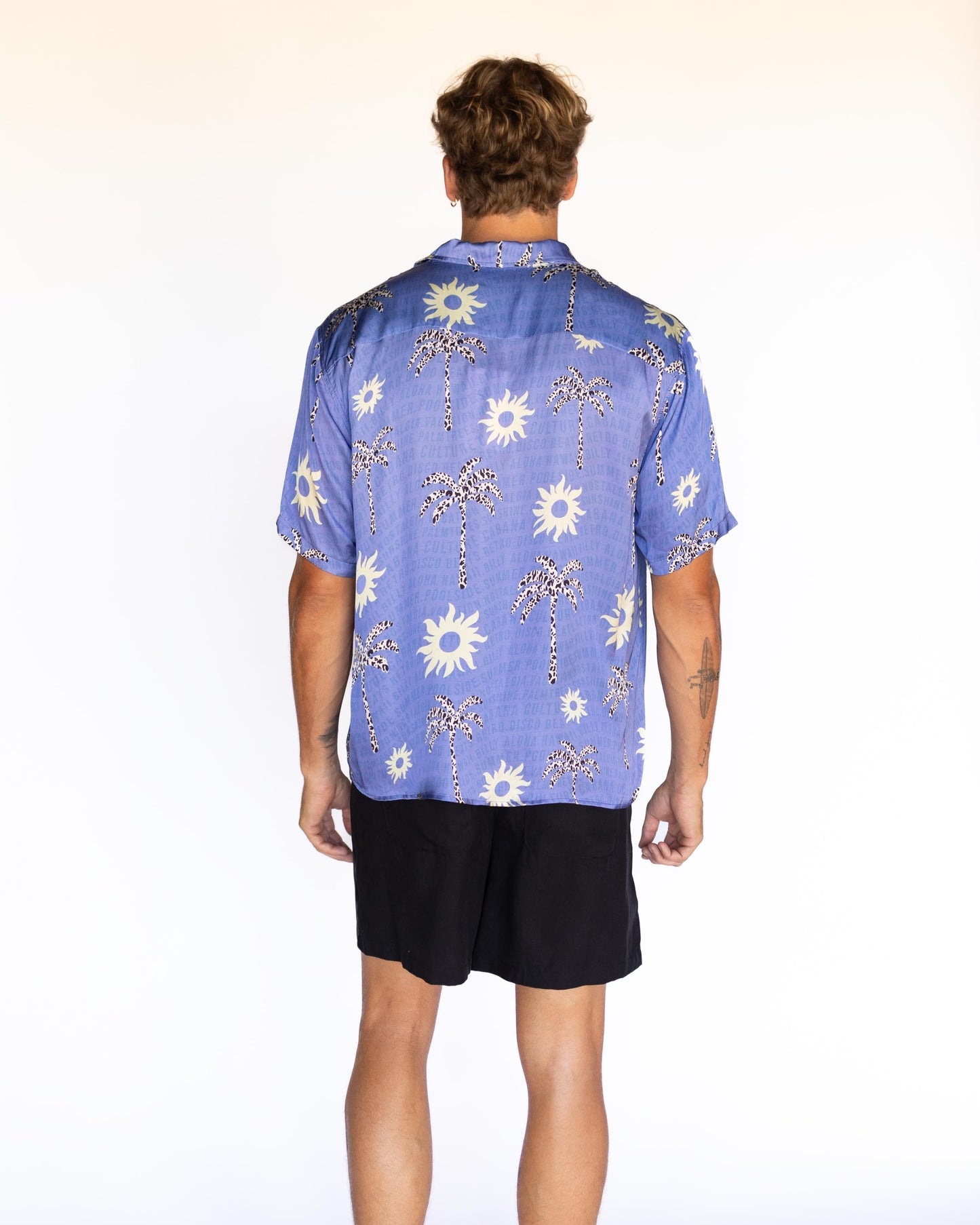 Mens Hawaii Resort Wear - Billy Aloha Mantra Shirt 3