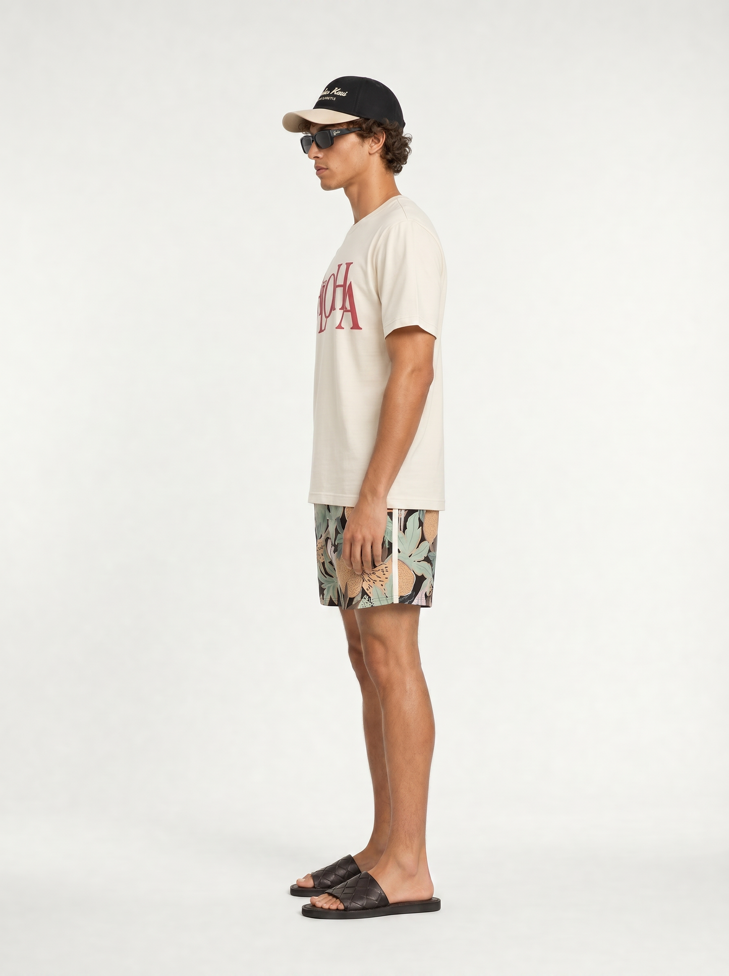 ALOHA SHIFT HEAVY TEE - ECRU