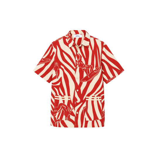 BOMBORA SHIRT - RED