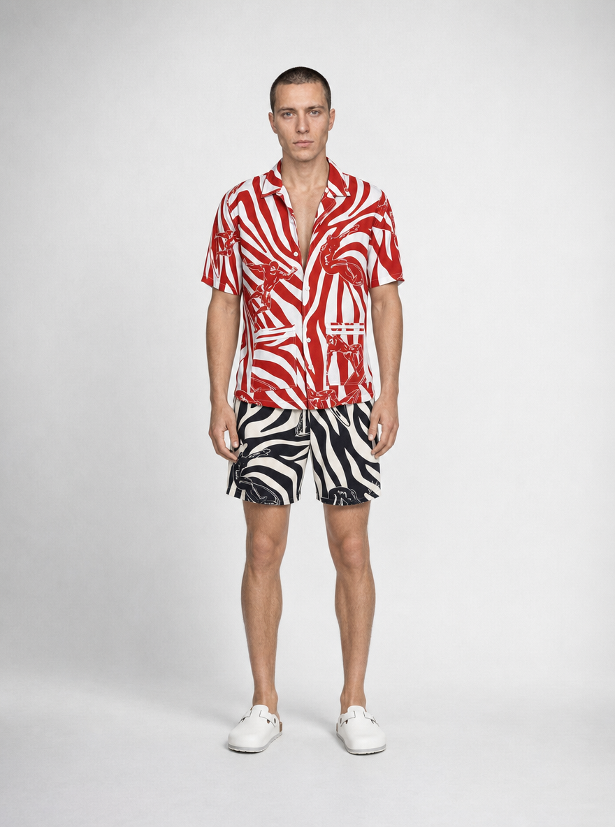 BOMBORA SHIRT - RED