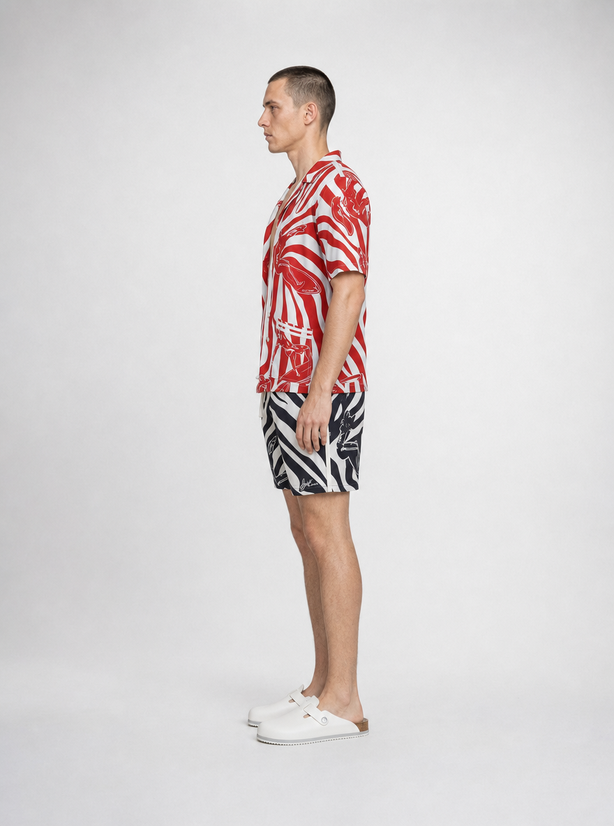BOMBORA SHIRT - RED