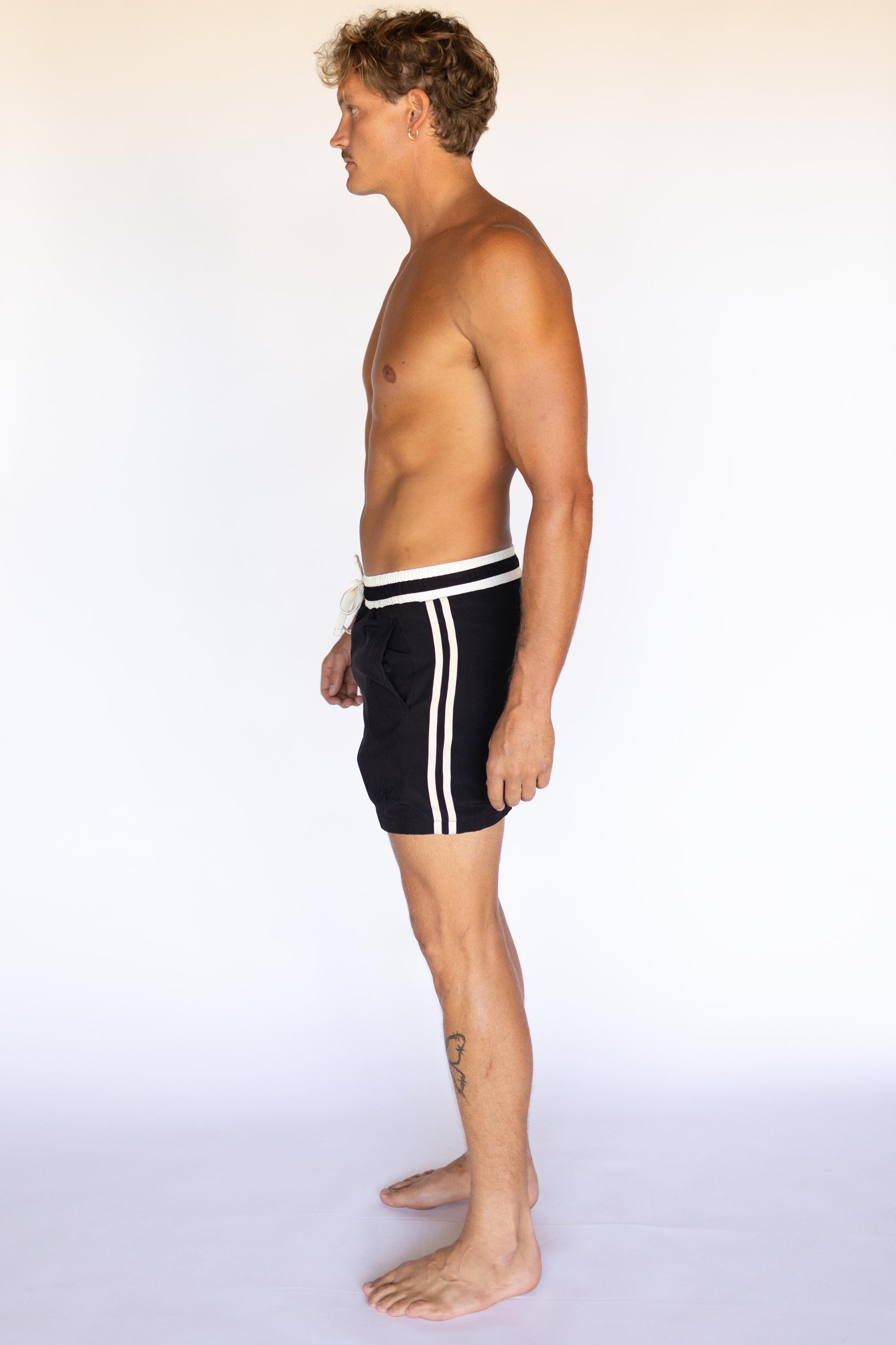 Mens Hawaii Resort Wear - Billy Aloha Axel Swim Trunk 3