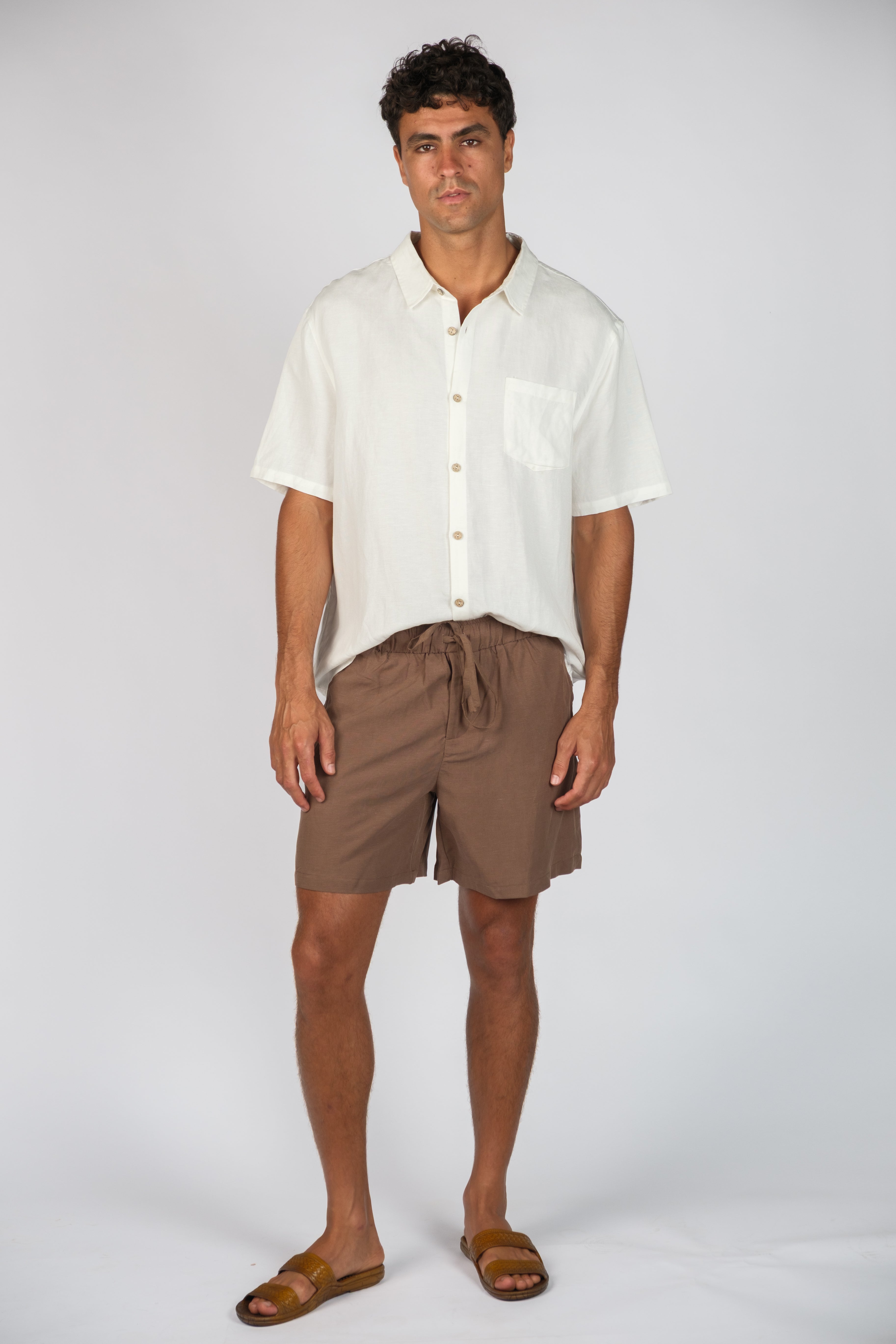 After Hours Linen Shirt - Cream – Billy Aloha