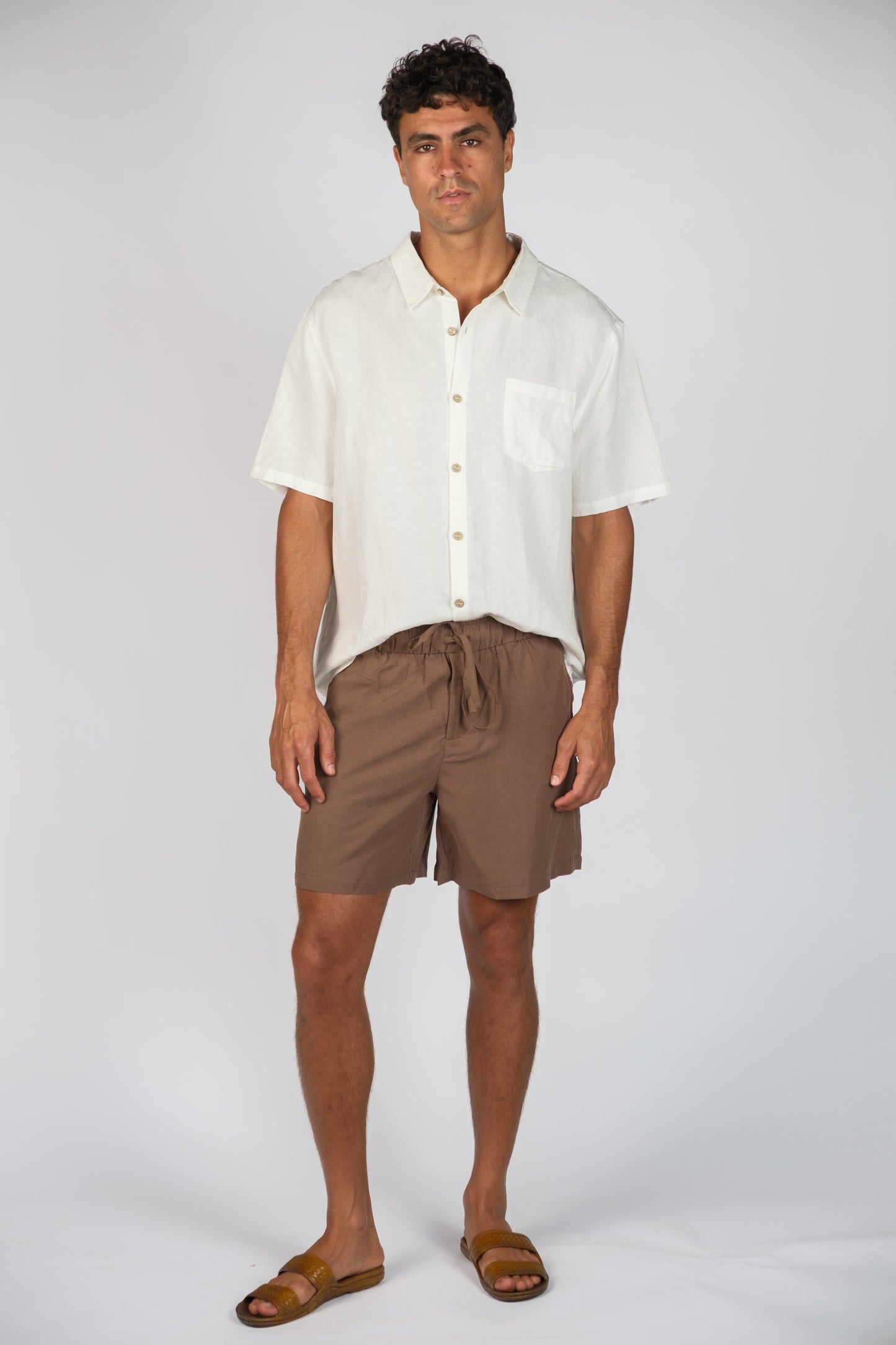 After Hours Linen Shirt - Cream