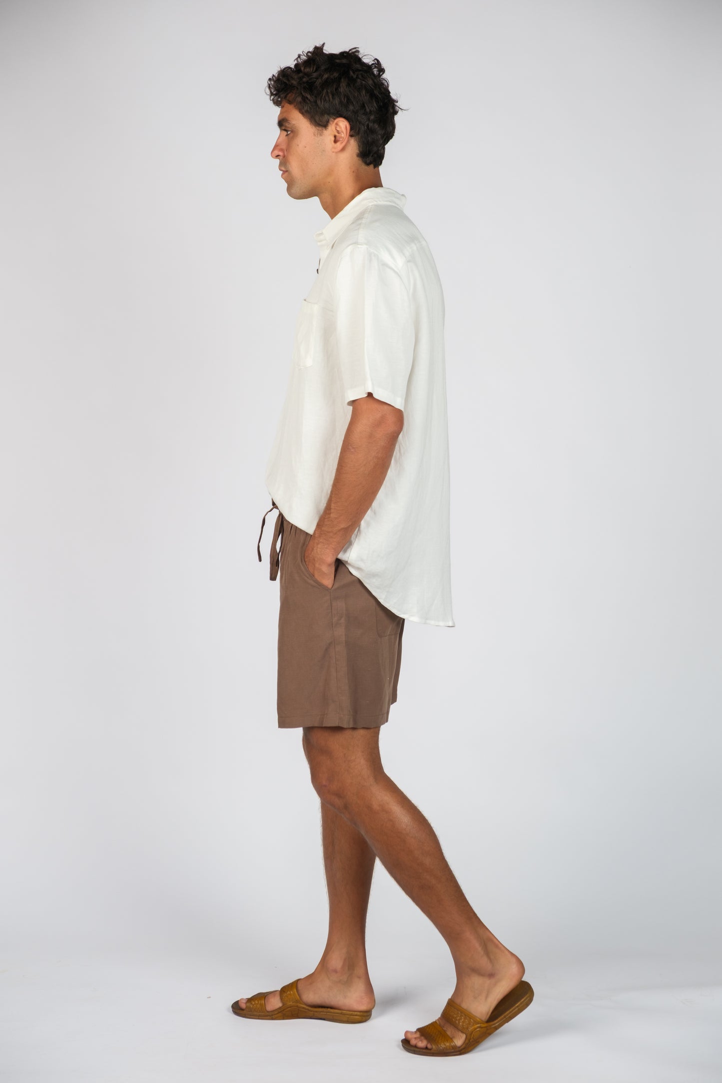 After Hours Linen Shirt - Cream