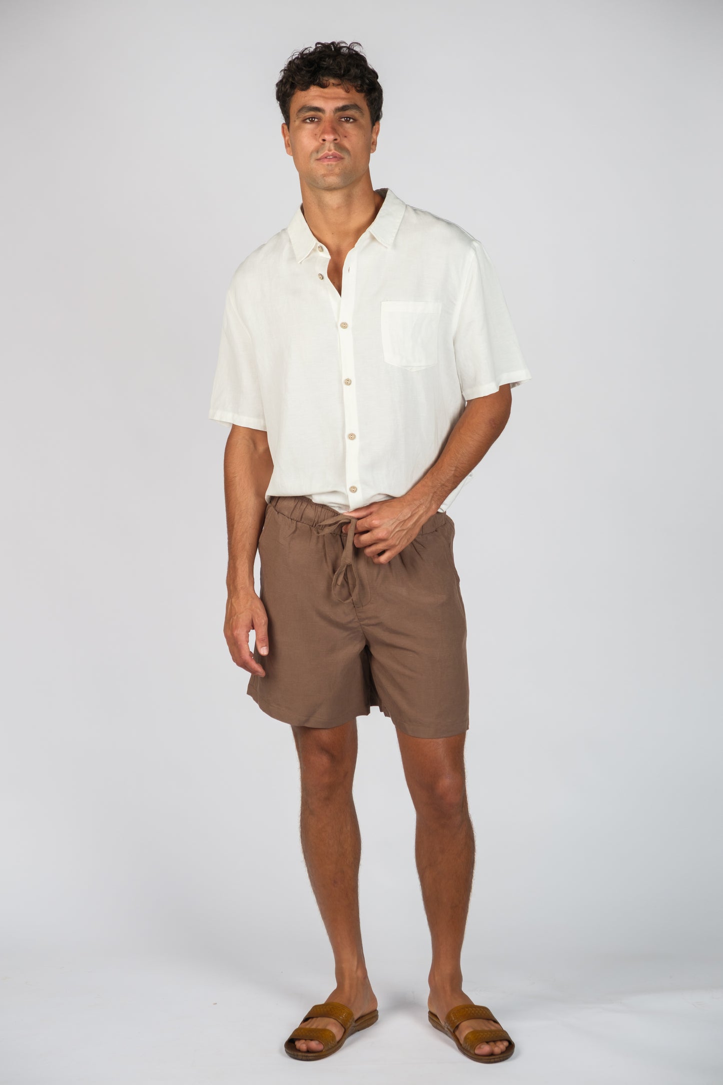 After Hours Linen Shirt - Cream