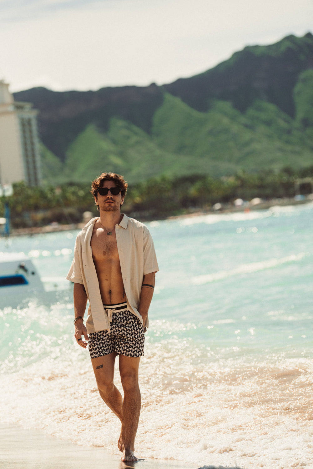FLOCK SWIM TRUNK