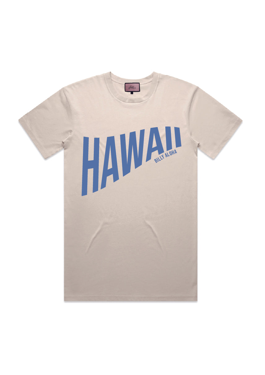 Hawaii Swell Tee - Ecru