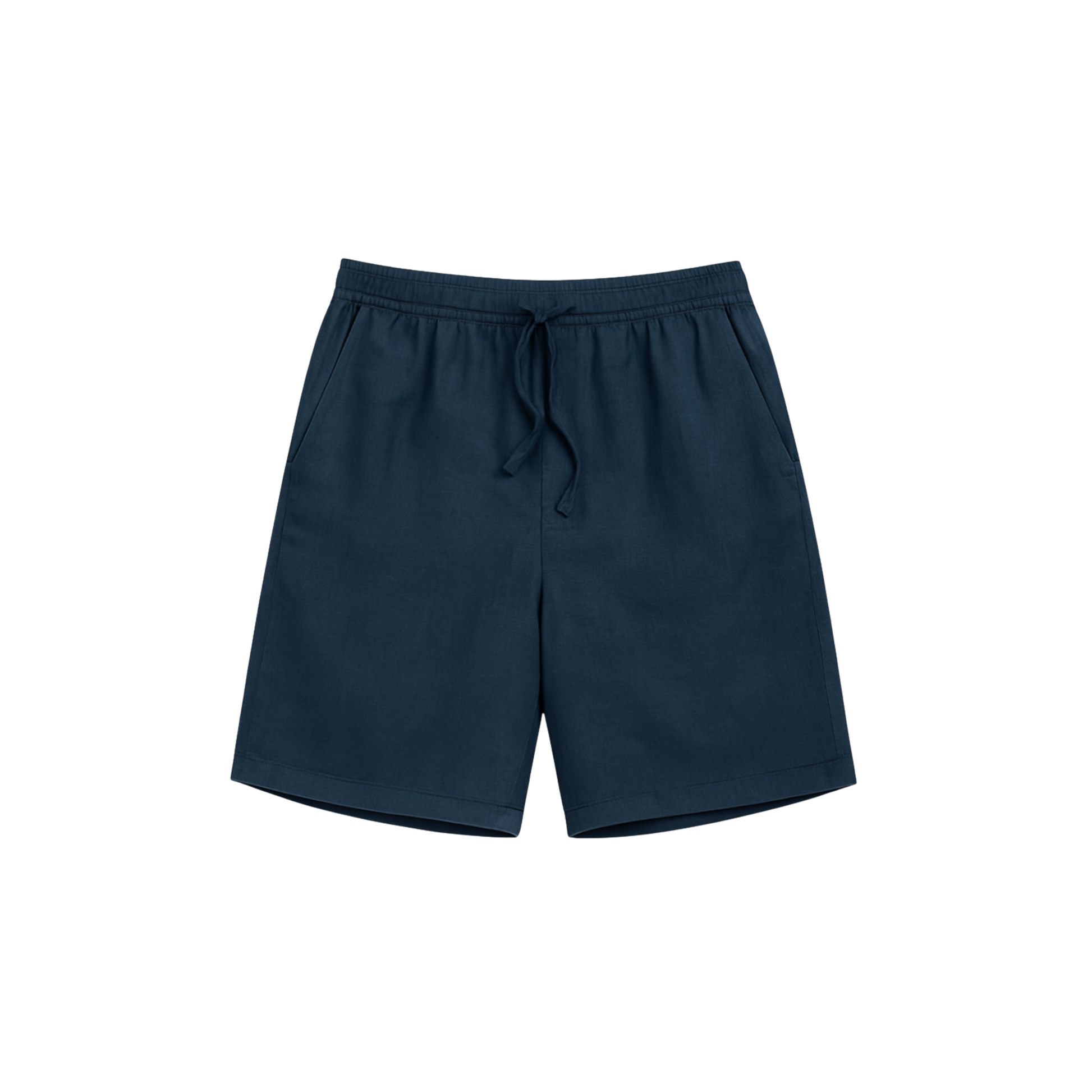 LINEN LOUNGE SHORTS NIGHT SKY GHOST MANNEQUIN PHOTO