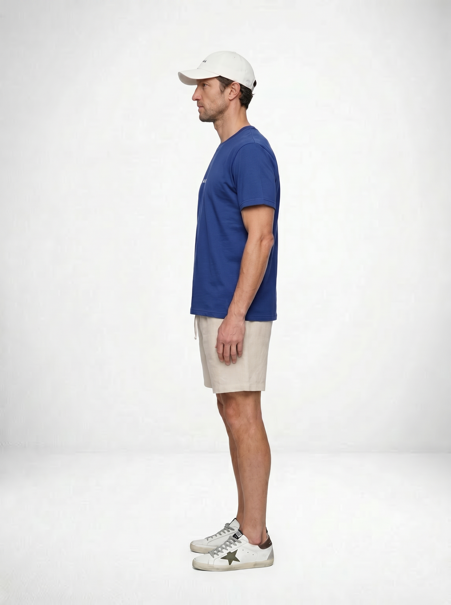 Mini Aloha Tee - Cobalt