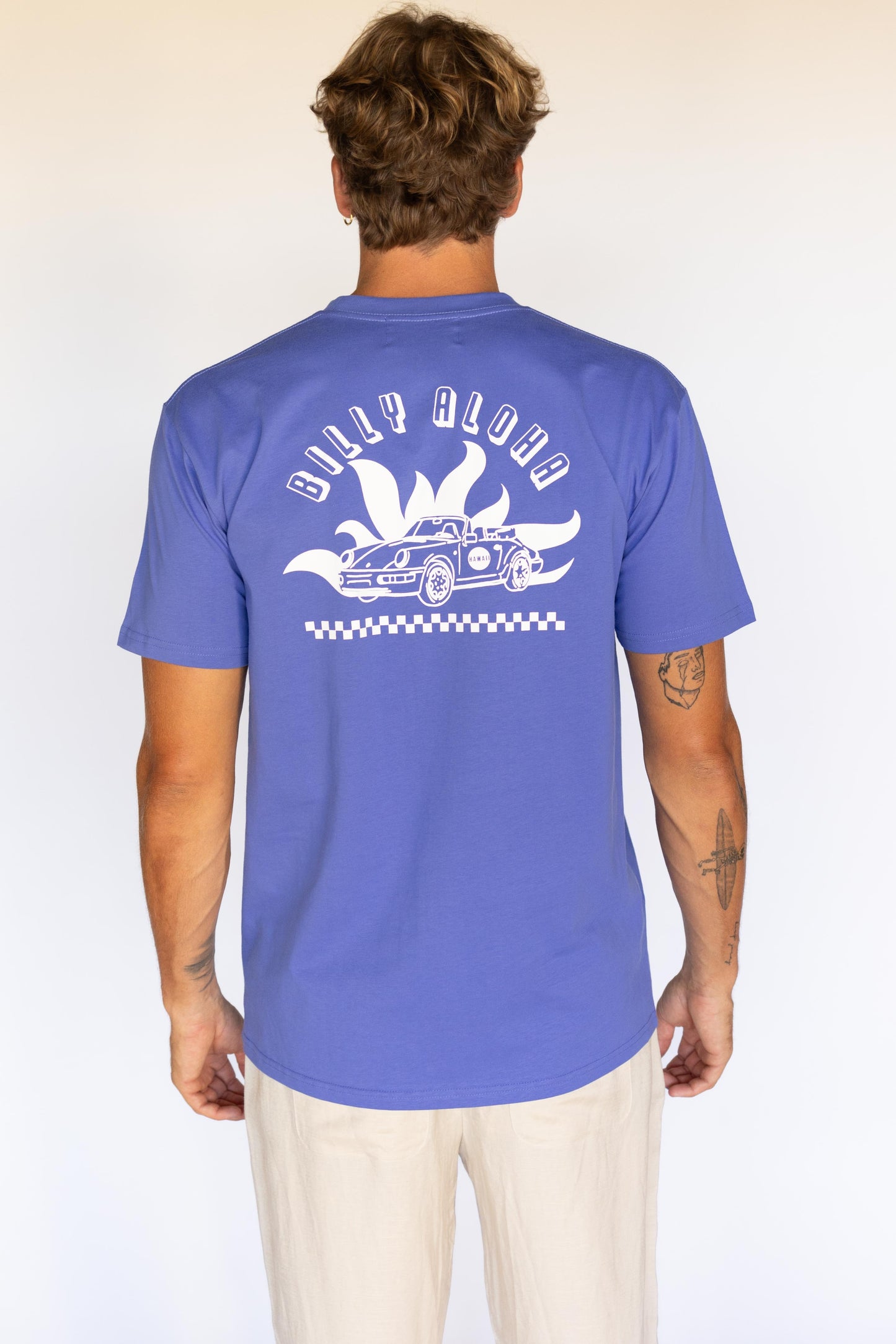 Speed Race Tee - Lapis