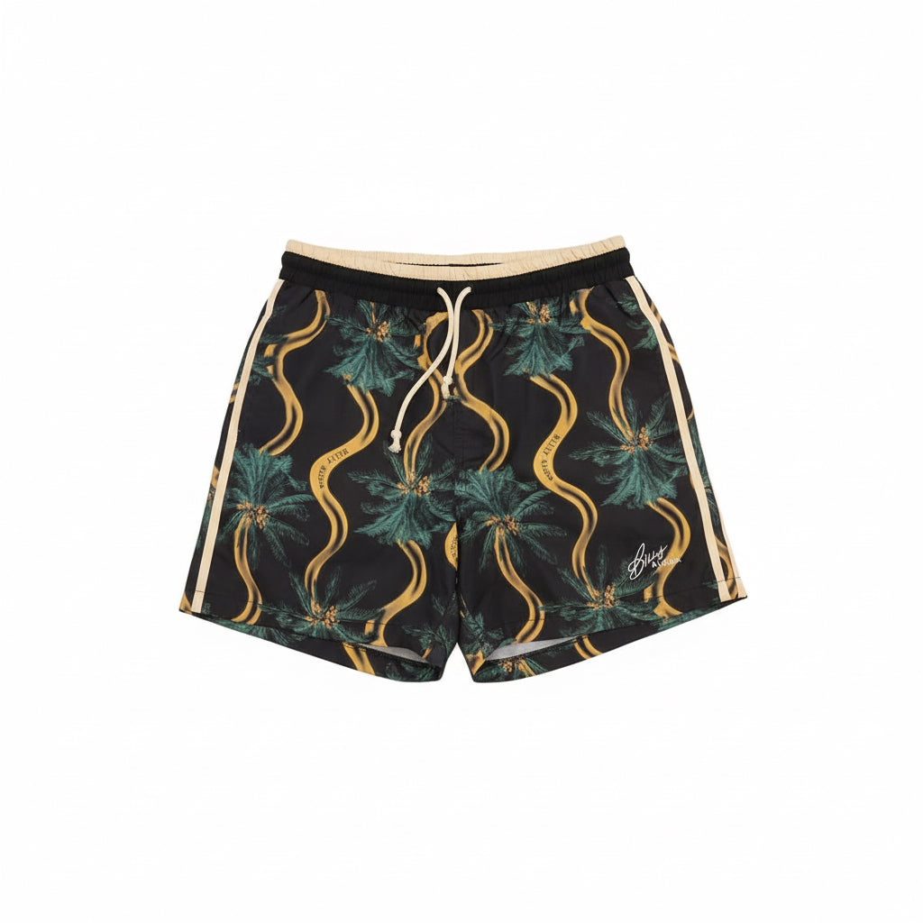 DELIRIUM SWIM TRUNK - BLACK