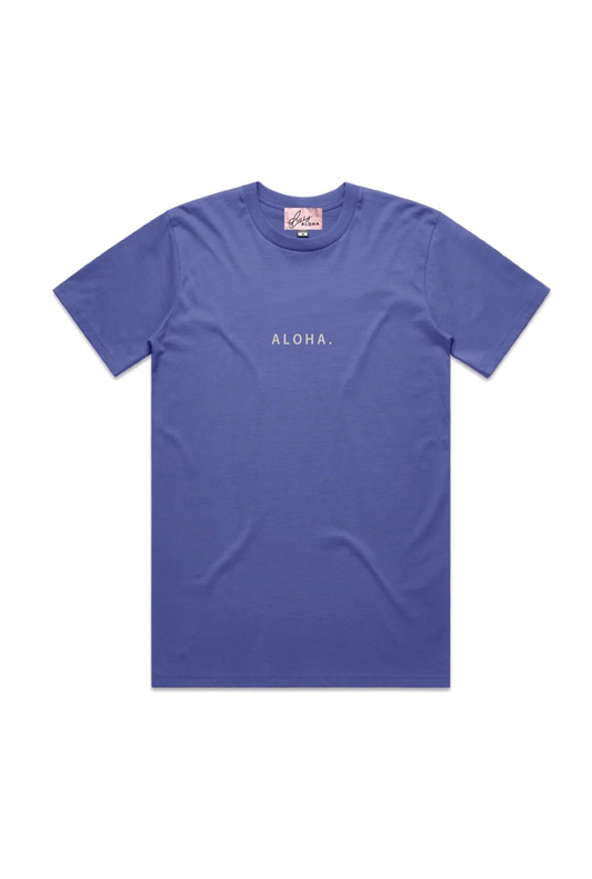 Mini Aloha Tee - Lapis