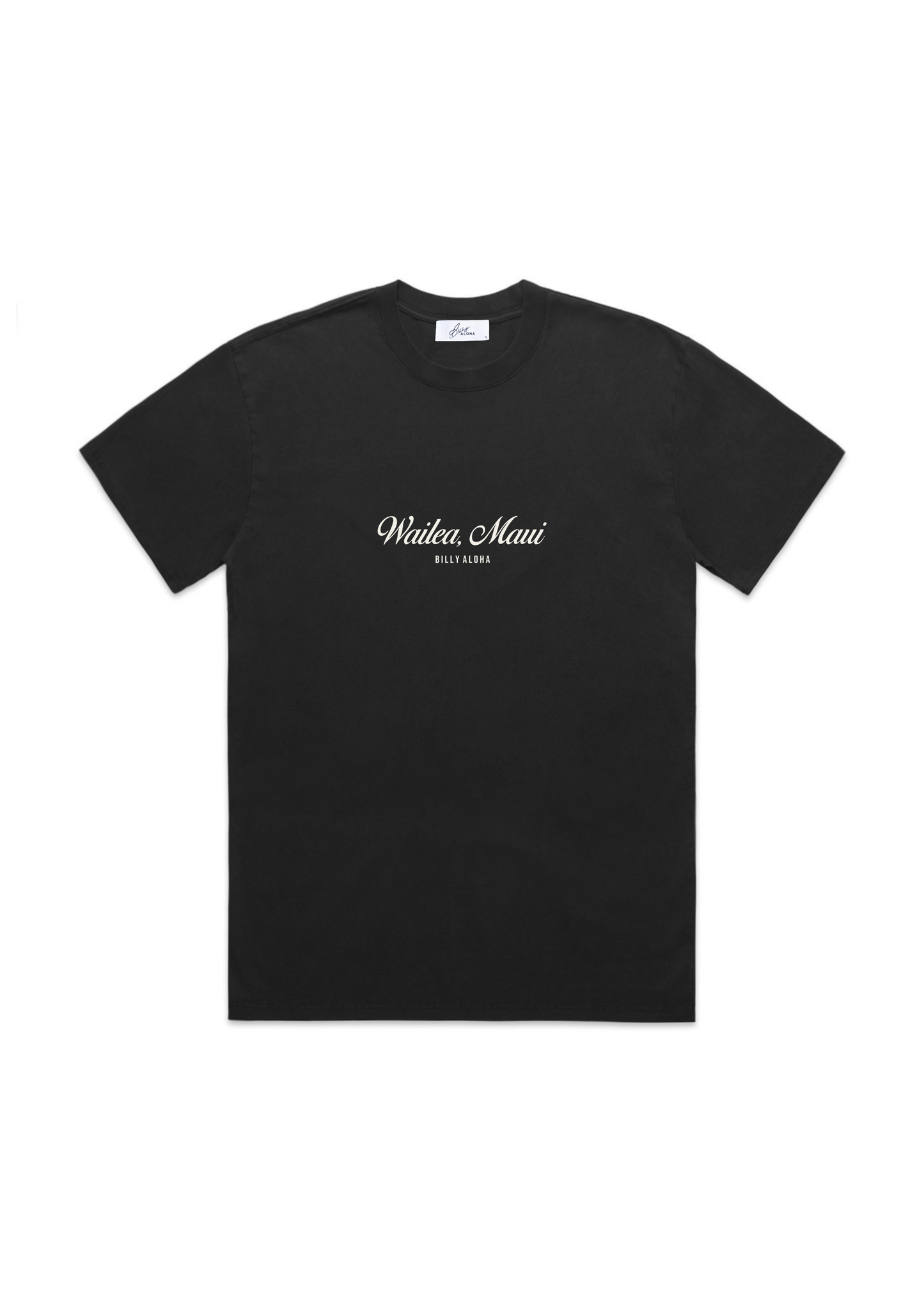 Wailea Maui Tee - Faded Black