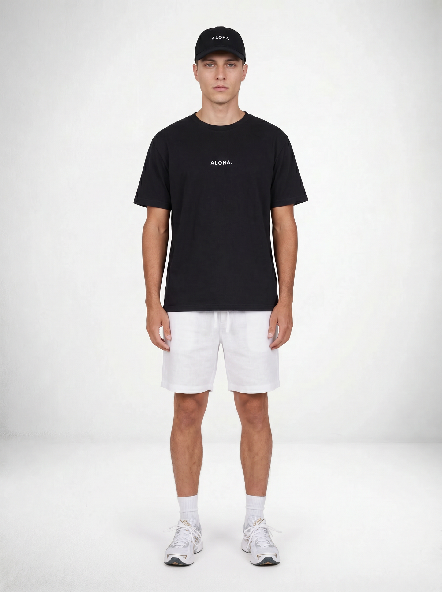 Mini Aloha Tee - Black
