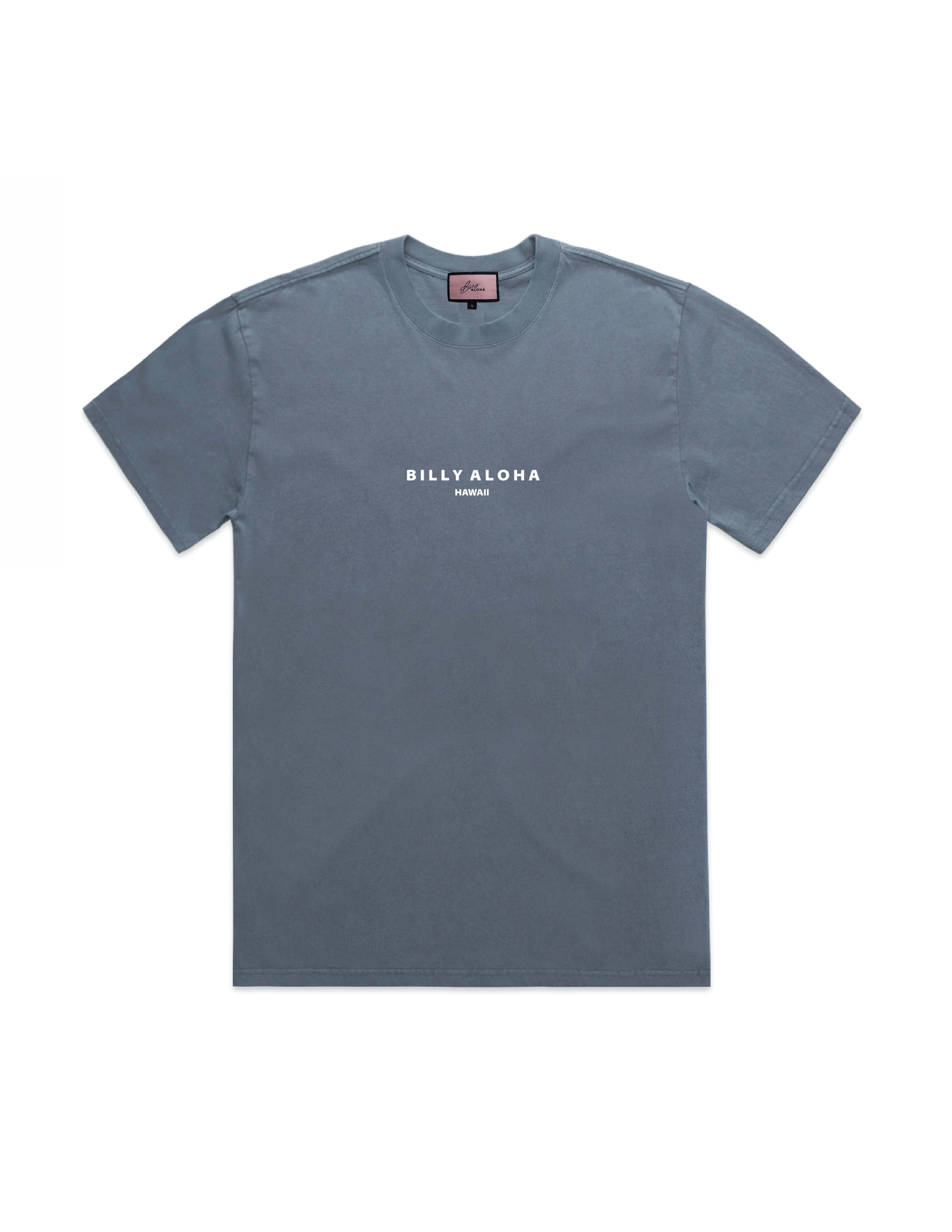 Mini Logo Tee - Faded Indigo