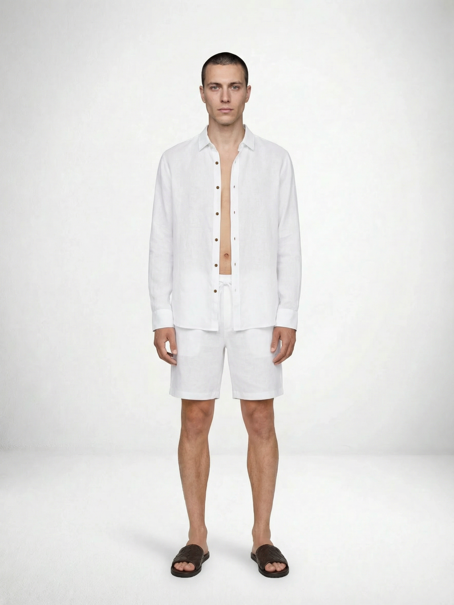 ROAMER STRETCH SHIRT - WHITE