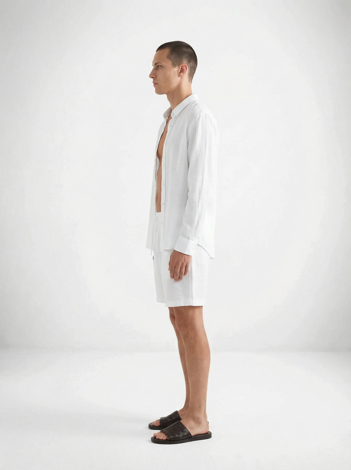 ROAMER STRETCH SHIRT - WHITE