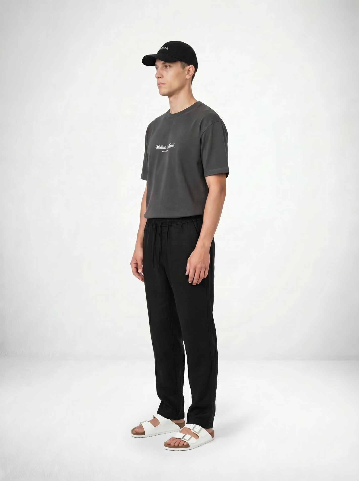 Wailea Maui Tee - Faded Black